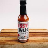 Sissy Sauce Bottle · A mild training sauce.