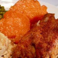 Turkey Wing Dinner · Comes with your choice of two sides and a cornbread