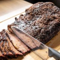 Brisket 1/2 Lb Or 1 Lb · Dry & wet rubbed, smoked for 16 hours. Includes your choice of BBQ sauce (sweet, spicy, or c...