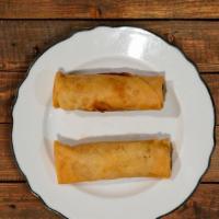 Spring Egg Roll · Two pieces.