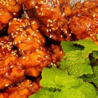 Chicken Wing-Medium · 10 pieces with choice of sauce: original (no sauce). Soy garlic, sweet and spicy, honey butt...