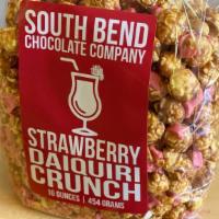 Strawberry Daiquiri Crunch  · The perfect sweet mix of flavored caramel corn drizzled with chocolate.