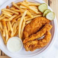 Strip Meal · Our Crispy hand battered jumbo chicken tenders tossed in the sauce of your choice or sauce o...