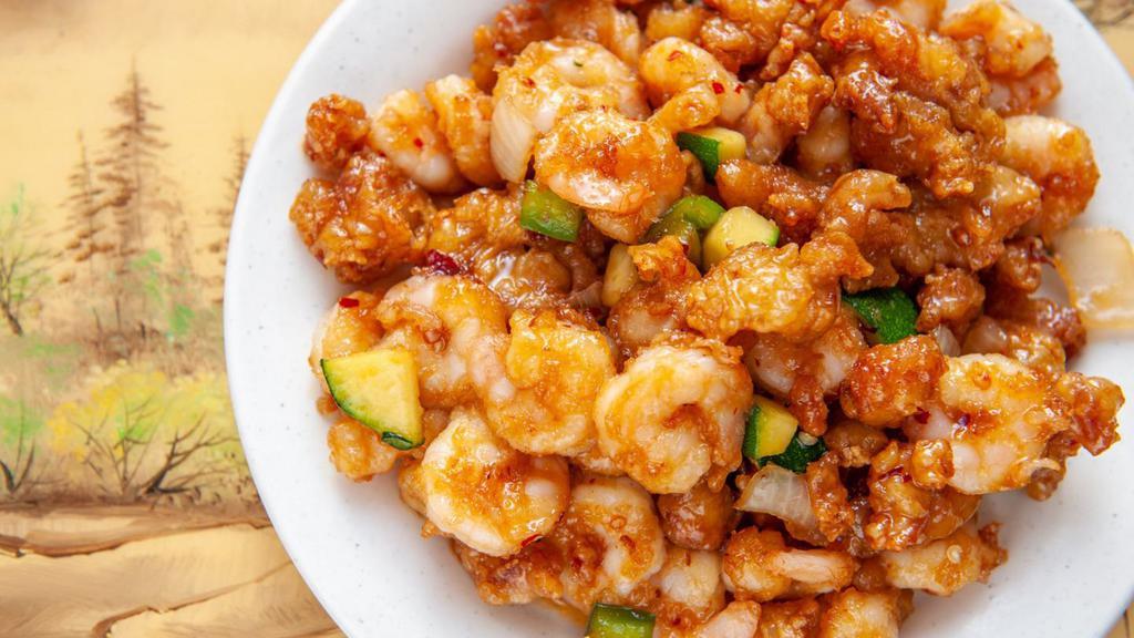 Hot & Spicy Shrimp & Chicken · Hot and Spicy.
