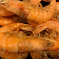 Jumbo Shrimp · Served with fried rice and 1 egg roll or 3 crab rangoon.