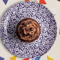 Chocolate Bliss Cupcake · Eating this chocolate cupcake will cause receptors in the brain to chemically induce feeling...