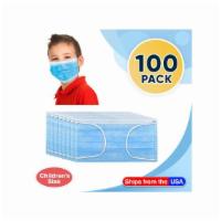 Kids Protective 3 Ply Face Masks · 100 ct