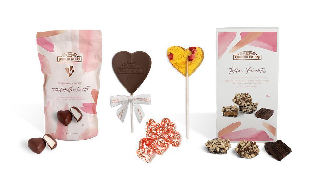 Valentine’S Day Sweet Snacks · A variety of sweet treats and snacks to add to a personalized gift for your special Valentine.
