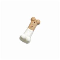 Small Dog Bones · 13 small dog bones dipped in our white confection or tiger butter (mixture of peanut butter ...