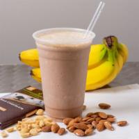 Pb Body Builder · Skim milk, peanut butter, half banana, vanilla or chocolate protein. * 394-454 cal. 
 
*Prot...