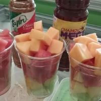 Vaso De Fruta · Fruit available, watermelon, pineapple, cucumber and melon