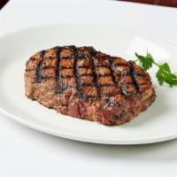 Ribeye · 14 oz. excellent marbling, loaded with flavor.