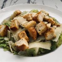 Caesar Salad · romaine lettuce, caeser dressing, pecorino romano cheese, croutons