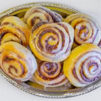 Baked Cinnamon Roll · 