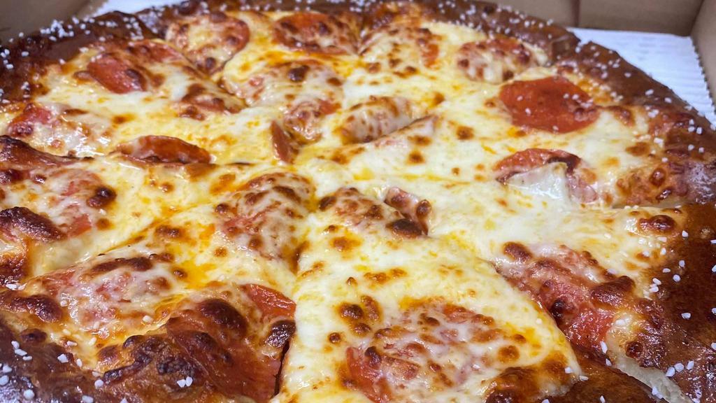 Small Cheese Pizza · Choice of 6 slices of original round or deep dish.