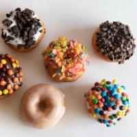 1/2 Dozen Donut · Please choose 1 icing and 1 topping (optional) per donut.  Feel free to use 