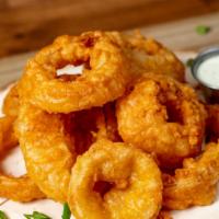 Homemade Onion Rings · Sweet Hand Battered Onions Deep Fried to Perfection.