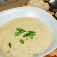 Soup Of The Day  · Served with Fresh Baked Bread