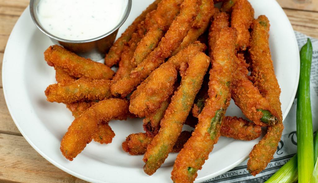 Side Of Fried Green Beans · 