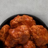 Buffalo Hot Boneless Wings · Served with celery or carrots, and blue
cheese or ranch.