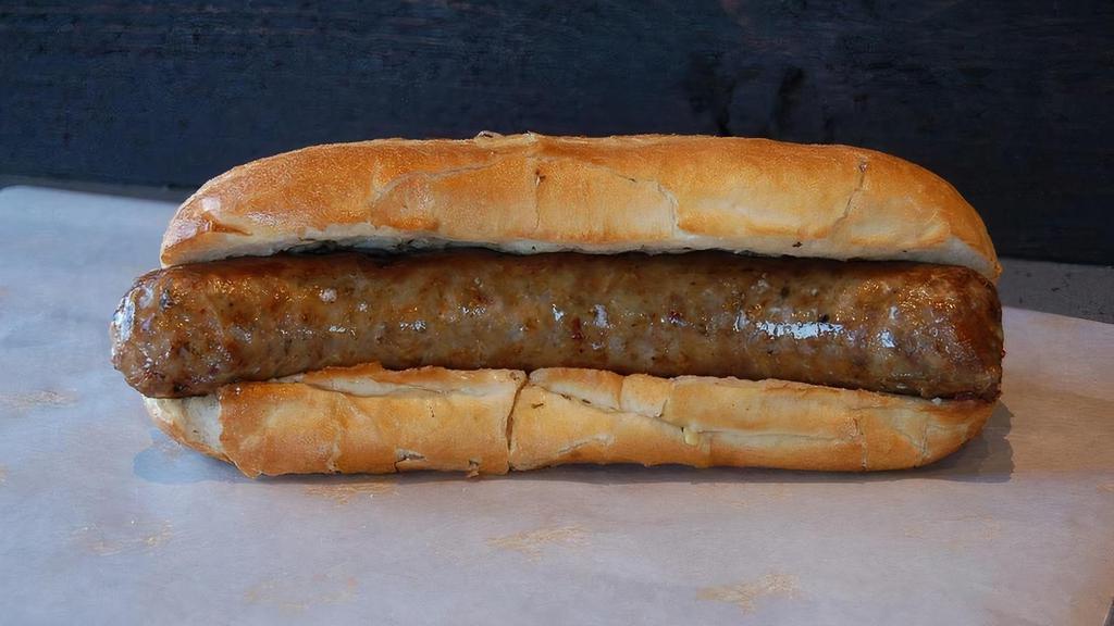 Italian Sausage · Traditionally seasoned, grilled fresh, and then drizzled with beef gravy ( because we're big beef fans here )
