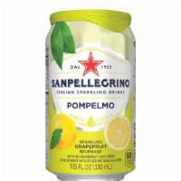 Pompello | San Pellegrino · 12oz can | Sparkling grapefruit beverage.