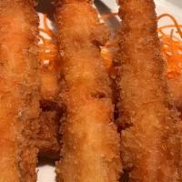 Shrimp Tempura · buttered shrimp deep fried served with tempura sauce.