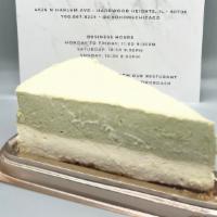 Matcha Cheesecake · House made cheesecake with organic matcha. Creamy and delicious.