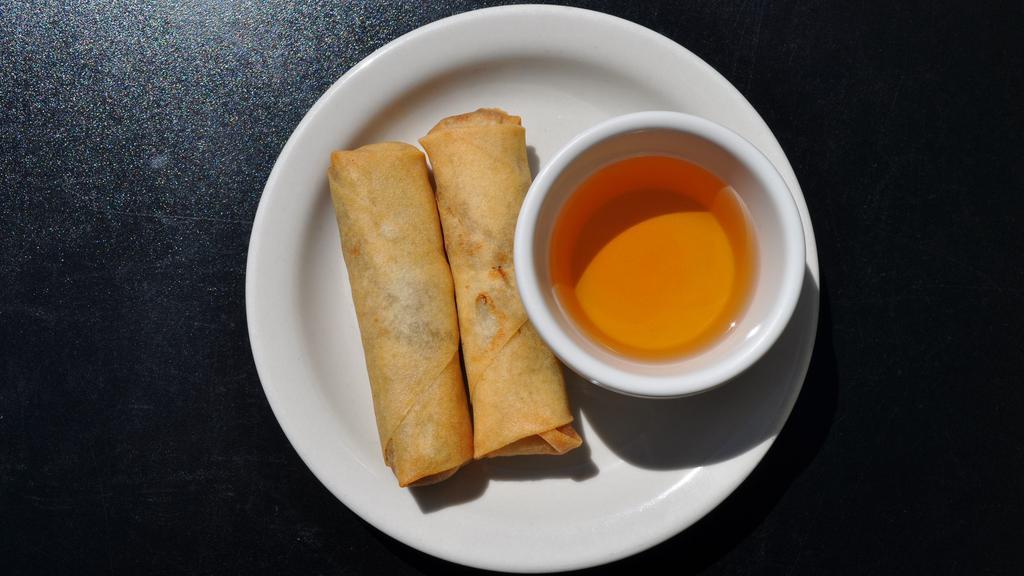 Vietnamese Egg Roll (2 Pc) · Deep-fried, filled with pork, rice noodle, onion, and mushroom