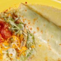 Enchilada &  Guacamole  Tostada Combo · Your choice of One spinach and cream cheese or Cheese & Onion or  Cheese enchilada and one g...
