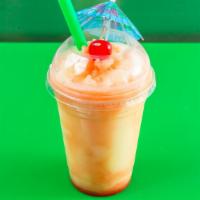 Shakes · STRAWBERRY (FRESA)
MANGO
PINA COLADA
MAMEY
BANNANA   (PLATANO)