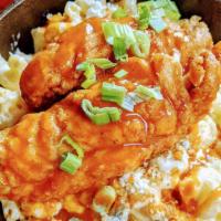 Specialty Mac & Cheese · Basic portion is over 1LB of food and Extra portion is over 2LBs of food.

Buffalo Chicken M...