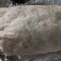 Mexican Burrito  · Your choice beans, rice, onion cilantro salsa with flour tortilla.