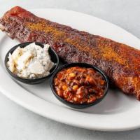 Baby Back Ribs, Full · Sprinkled with housemade sweet rub and served dry. Includes Sweet Sauce. Additional BBQ Sauc...