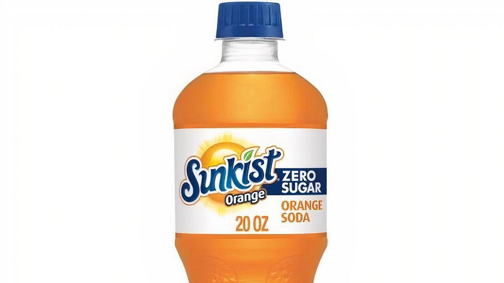 Sunkist Zero · Diet Sunkist Soda beams with bold, sweet orange flavor that's low in calories and refreshes the moment you taste it. No Refills.