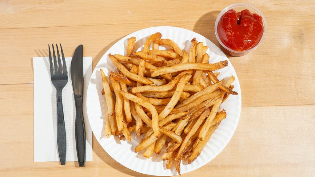 Fries · All natural fresh cut fries.