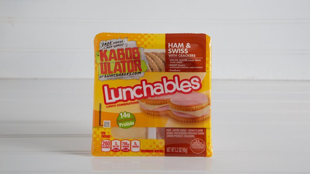Lunchable Ham Swiss  · 1