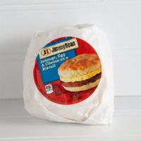Jimmy Dean Sausage Egg Cheese Biscuit  · 1
