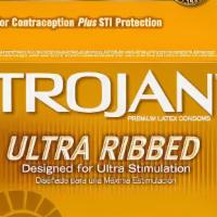 Trojan Ultra Ribbed  · 1