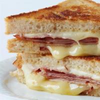 Grilled Ham & Cheese · Grilled Ham and the cheese of your choice. Choose up to 4 different kinds of cheese if you'd...
