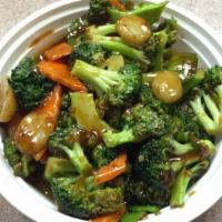 Broccoli W. Garlic Sauce · Hot & Spicy.