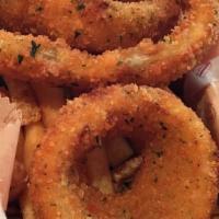 Onion Rings · 1/2lbs served with ranch