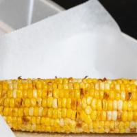 Fried Corn On The Cob · Lightly deep fried fresh corn on the cob.  Tossed in cajun butter.
