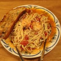 Linguine Fra Diavolo · Linguine, Shrimp, Calamari, Clams, Spicy Tomato Broth