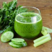 Green Glow - Bottle · Cucumber, Celery, Spinach, Kale, Parsley