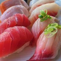Nigiri Deluxe · Varies. Items may contain raw and/or undercooked fish and/or fish eggs. Consuming raw and/or...