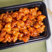 Orange Chicken · Spicy. Tender fillets of marinated chicken delicately sautéed and seasoned with orange flavo...