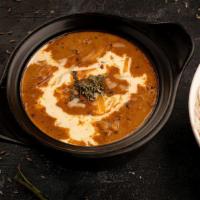 Dal Makhani · A north Indian classic; whole (black) urad dal slowly stewed with kidney beans in a rich & c...