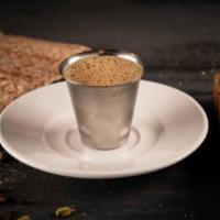 Indian Coffee (Kaapi) · Indian coffee brew made with frothed milk and special fine coffee grounds
