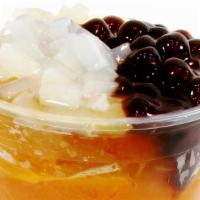Passion Fruit Qq · Including coconut jelly and tapioca.
